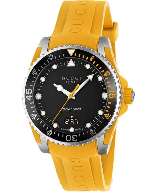 Meen's Gucci Dive Swiss Watch - YA136319